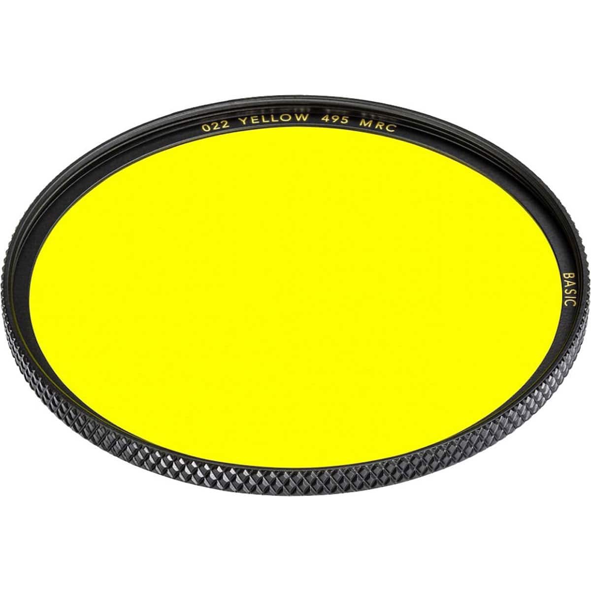 B + W - 43mm Basic 022M MRC Filter, Yellow 495