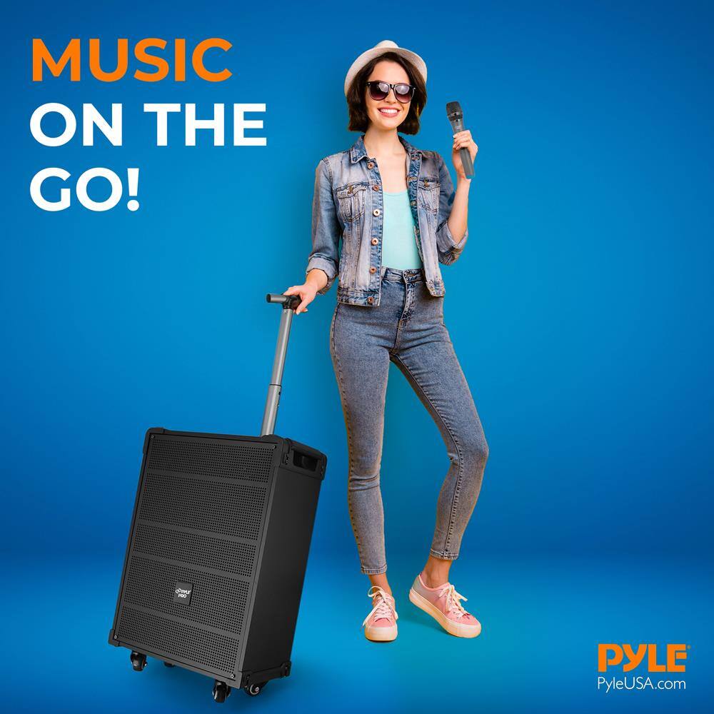 MUSIC ON THE GO!

PYLE
PyleUSA.com