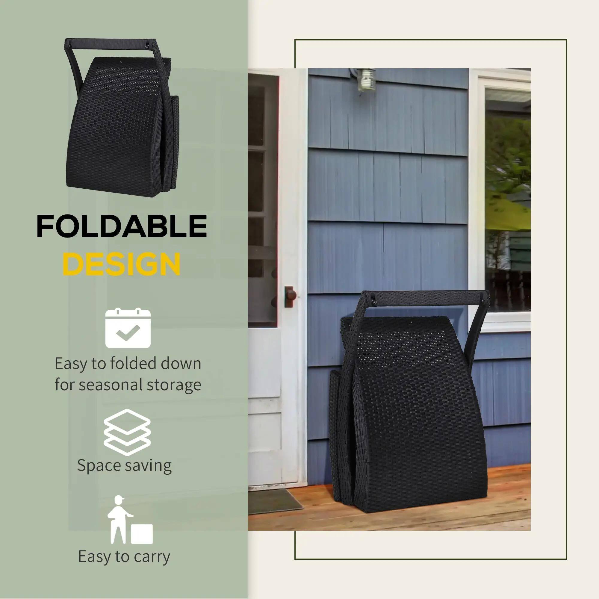 FOLDABLE DESIGN

Easy to folded down for seasonal storage
Space saving
Easy to carry