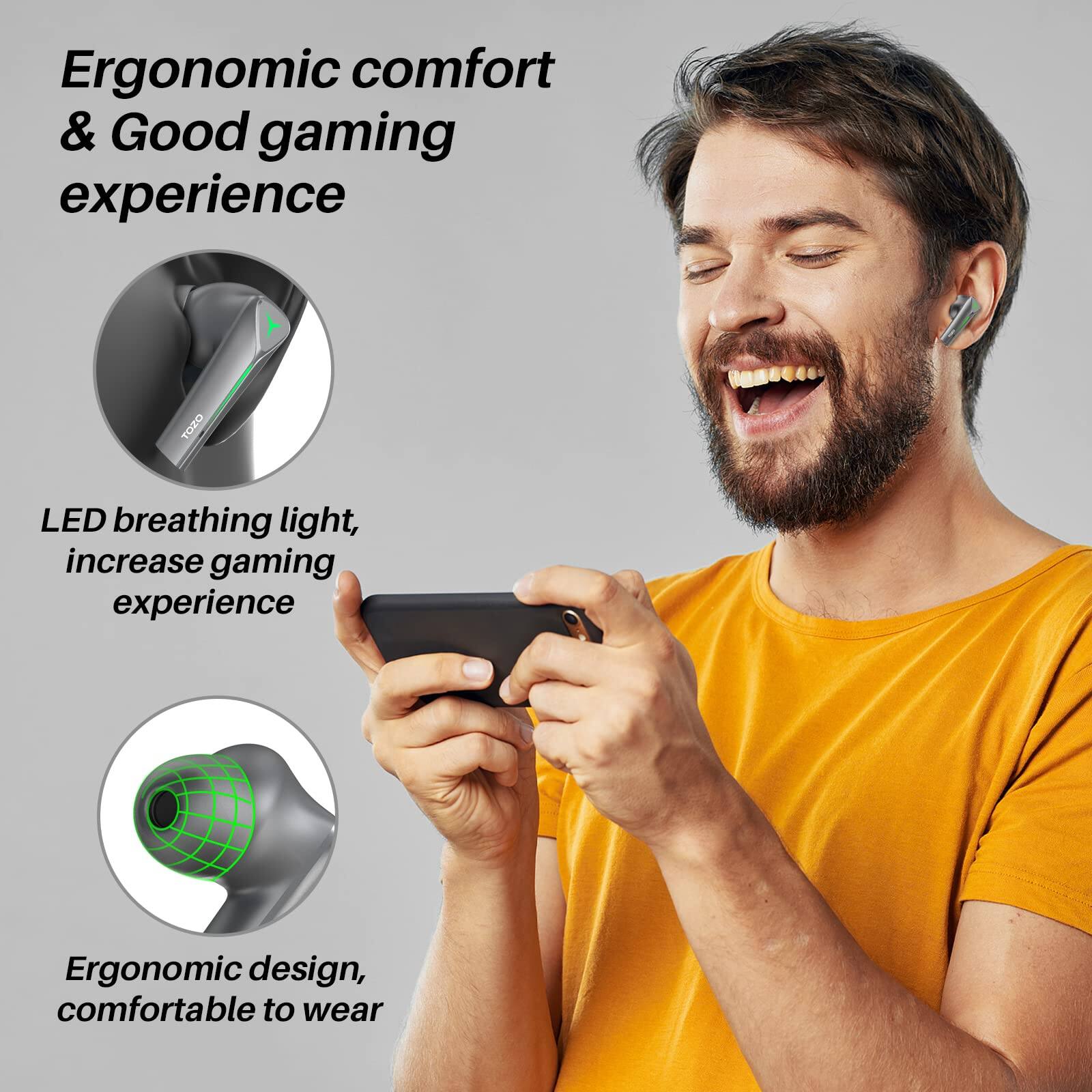 Ergonomic comfort & Good gaming experience

LED breathing light, increase gaming experience

Ergonomic design, comfortable to wear
