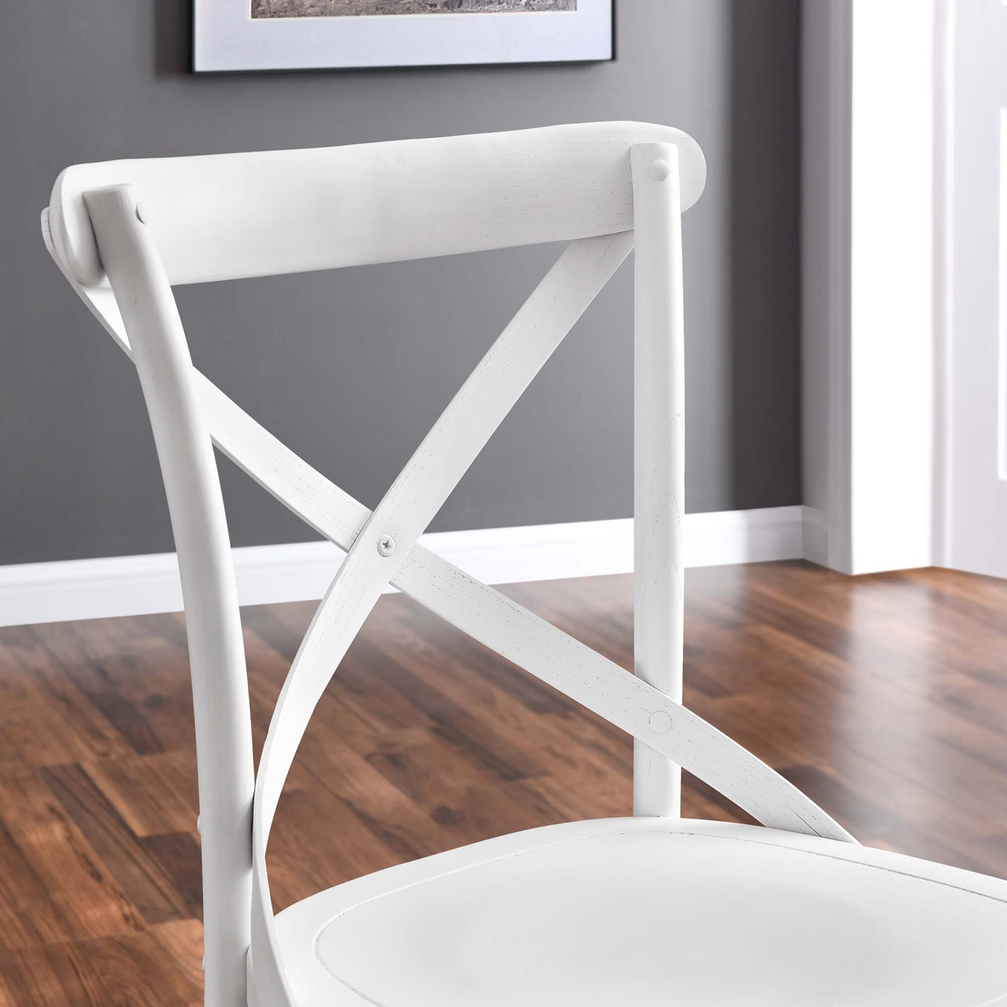 Alt View 6. Modway - Gear Dining Side Chair by Modway - White.