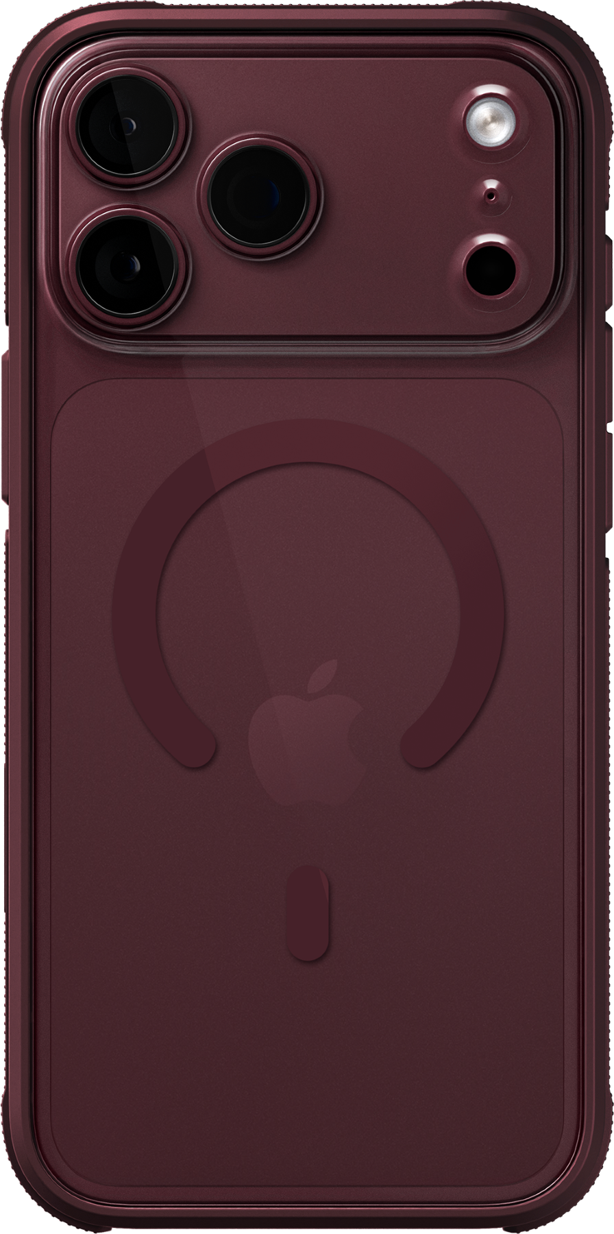 dbrand - Ghost Case with MagSafe for Apple iPhone 18 Pro Max / iPhone 17 Pro Max - Burgundy