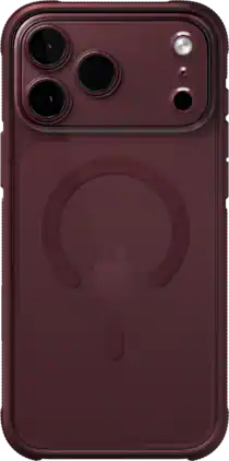 dbrand - Ghost Case with MagSafe for Apple iPhone 18 Pro Max / iPhone 17 Pro Max - Burgundy