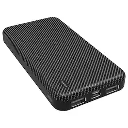 Xyst - Portable Power Pack 6000 mAh, Dual USB, XYS-PB6TCM - Black