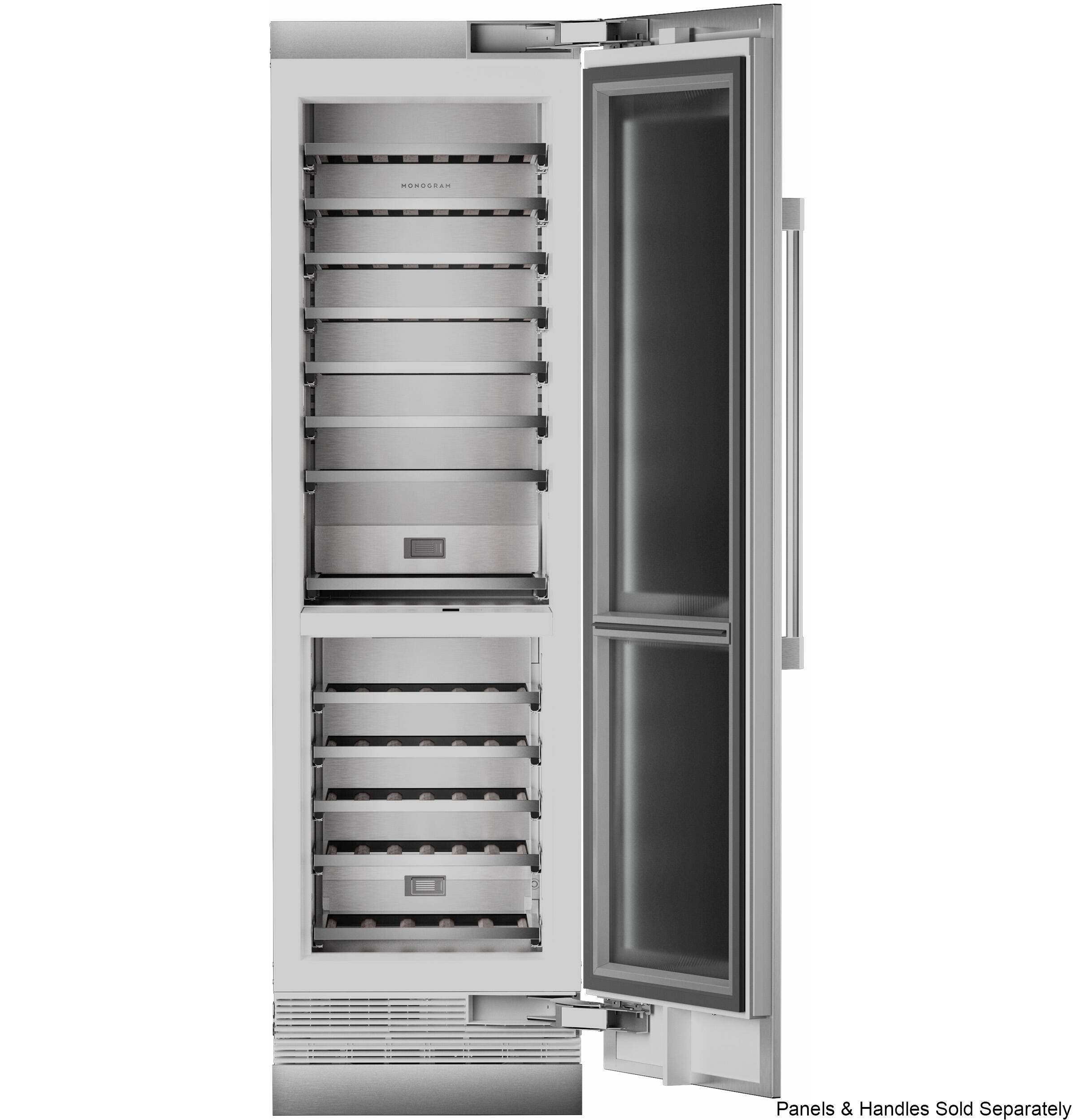 The text on the image reads "Panels & Handles Sold Separately."