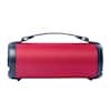 Front. RadioShack - Bluetooth 9W 1 Channel Portable Speaker with FM 4001767 - Red.