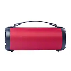 Front. RadioShack - Bluetooth 9W 1 Channel Portable Speaker with FM 4001767 - Red.
