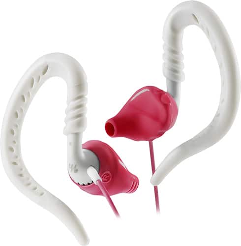 Front. Yurbuds - Focus for Women Clip-On Headphones - Pink.