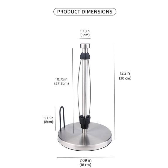 PRODUCT DIMENSIONS
1.18in (3cm)
10.75in (27.3cm)
12.2in (30 cm)
3.15in (8cm)
7.09 in (18 cm)