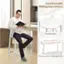 Comfortable Sitting Experience with a rounded seat of 10.5 inches and a backrest like a massage stick.