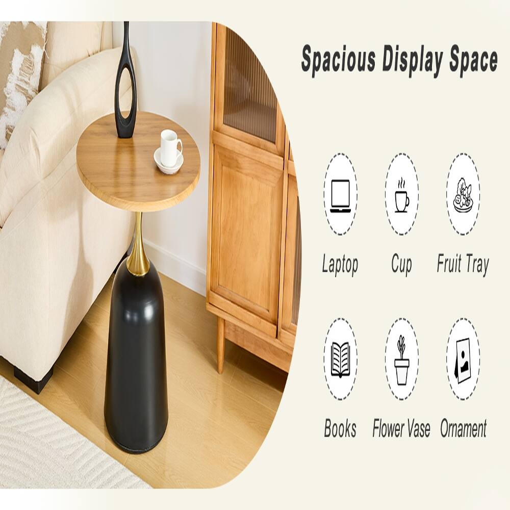 Spacious Display Space

- Laptop
- Cup
- Fruit Tray
- Books
- Flower Vase
- Ornament