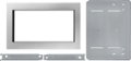 Front Zoom. 27" Trim Kit for Select KitchenAid microwaves - Stainless steel.