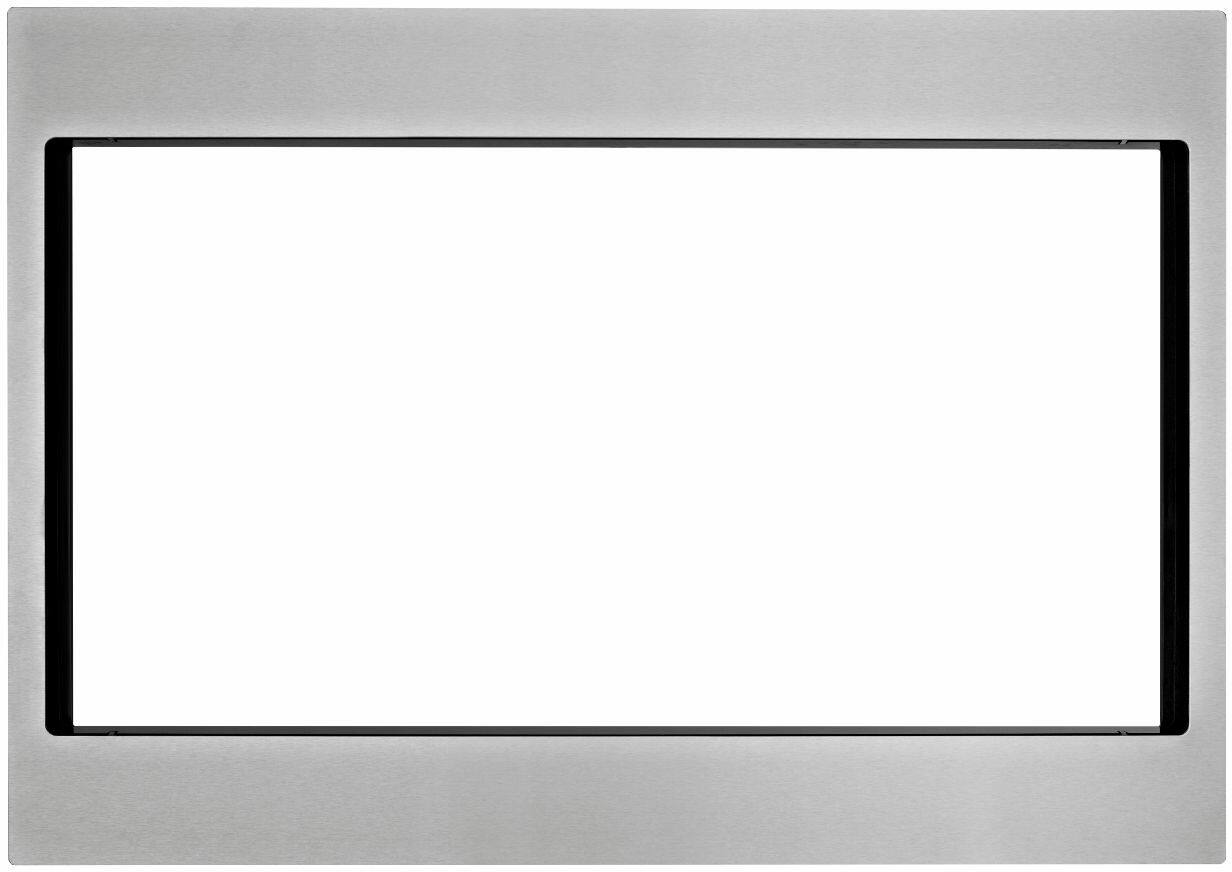 Alt View 11. KitchenAid - 27" Trim Kit for Select KitchenAid microwaves - Stainless Steel.