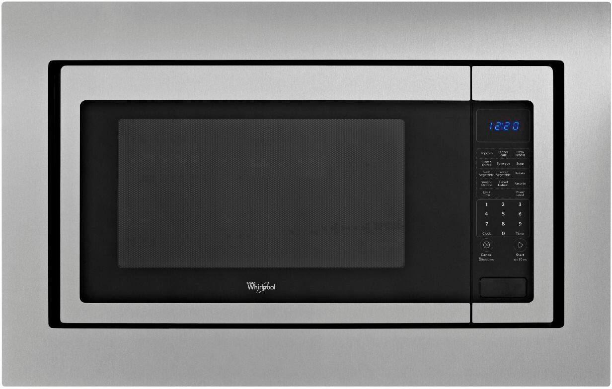 Alt View 12. KitchenAid - 27" Trim Kit for Select KitchenAid microwaves - Stainless Steel.