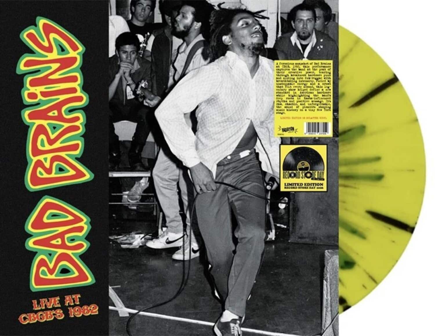 Bad Brains - Live At CBGB'S 1982 - Limited Splatter Colored Vinyl   - VINYL LP price history on PriceWatchPro