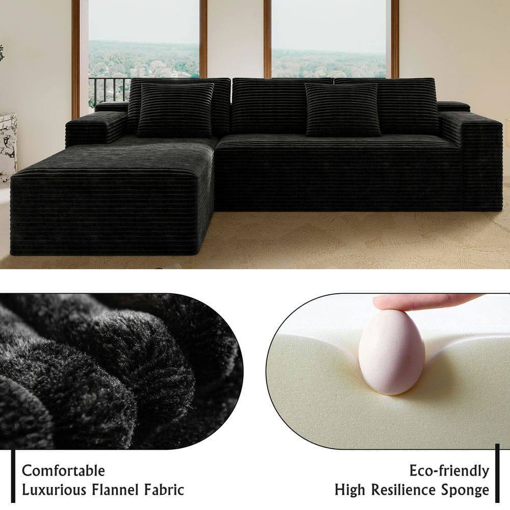 Comfortable Luxurious Flannel Fabric  
Eco-friendly High Resilience Sponge