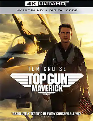 Front. Top Gun: Maverick - 4K Blu-Ray.