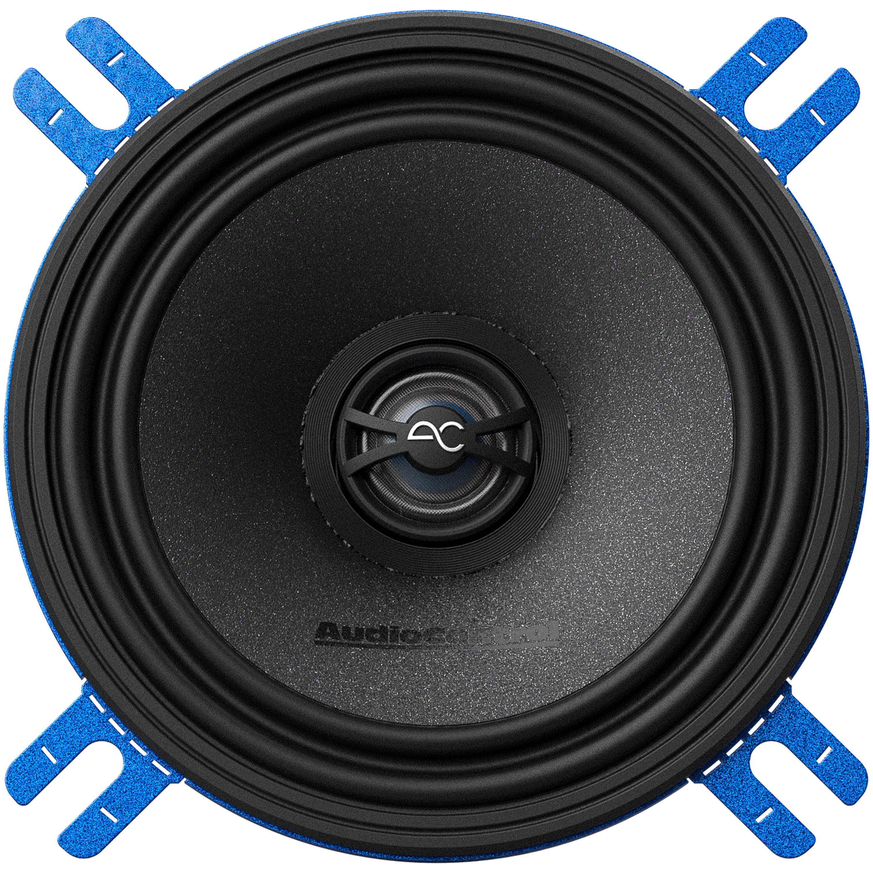 Alt View 11. AudioControl - PNW Series 4” High-Fidelity Coaxial Speakers (Pair) - Black/Blue.