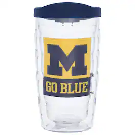 Tervis - Michigan Wolverines 10oz. Classic Emblem Wavy Tumbler - Multicolor