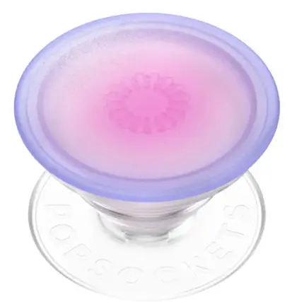 Front. PopSockets - Adhesive Plant-Based PopGrip Universal Grip & Stand for Cell Phones - Aura.