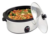Angle Zoom. Better Chef - 3-3/4-Quart Slow Cooker - Stainless-Steel.
