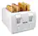 Angle. Better Chef - 4-Slice Toaster - White.