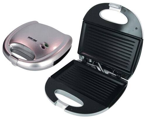 Front Standard. Better Chef - Panini Contact Grill - Silver.