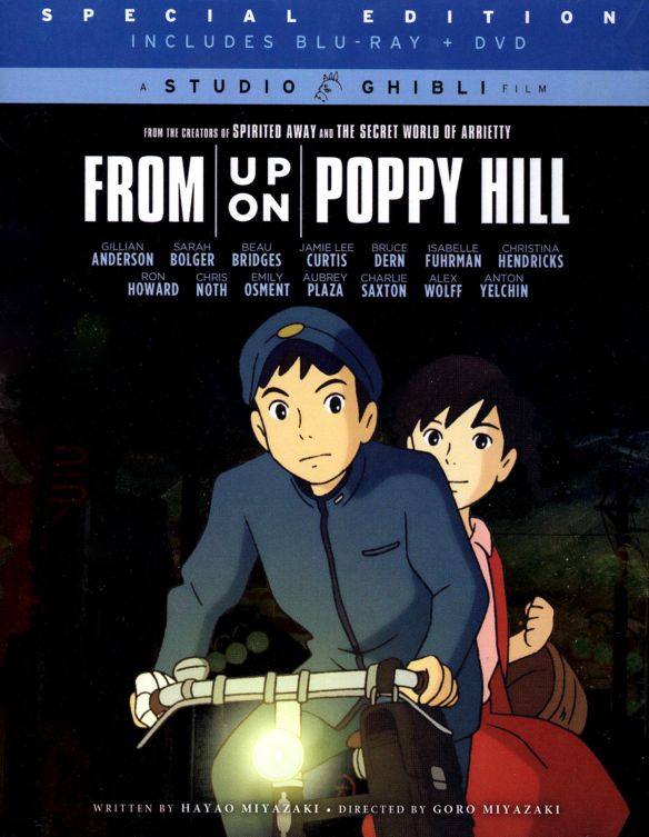  From Up on Poppy Hill [3 Discs] [Blu-ray/DVD] [2011]