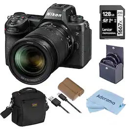 Bundle - Nikon - Z6III Mirrorless Camera NIKKOR Z 24-70mm f/4 S Lens, Included Value