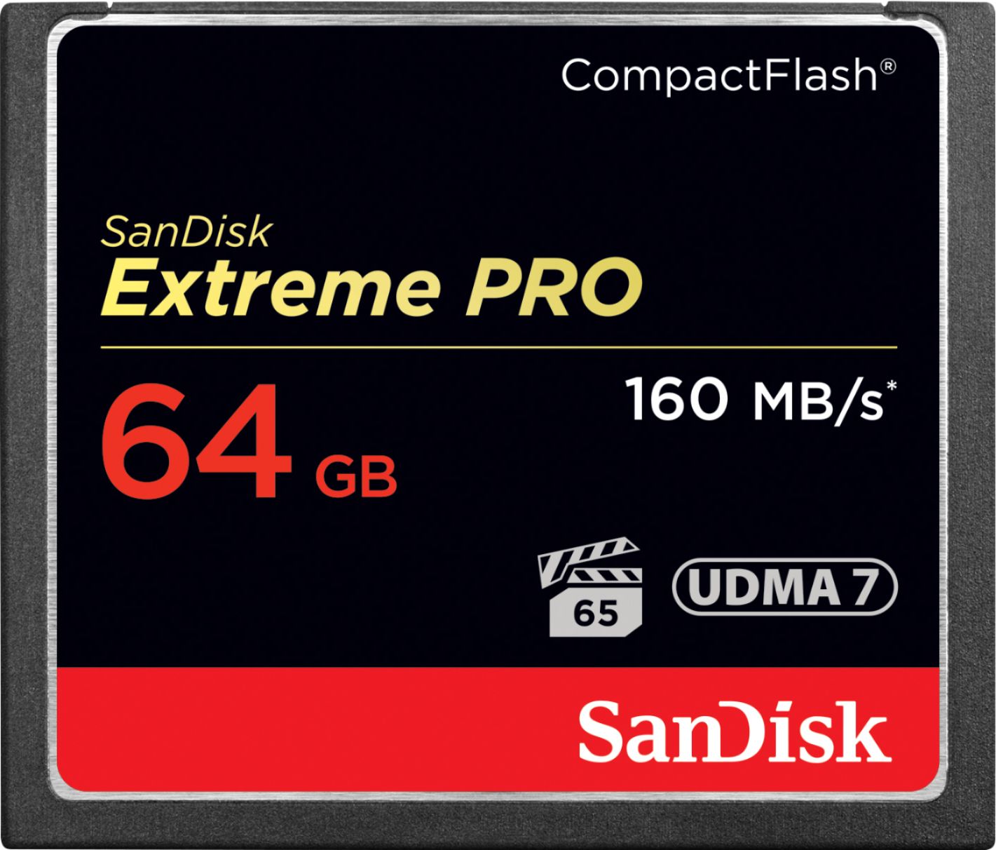 SanDisk - Extreme Pro 64GB CompactFlash Memory Card