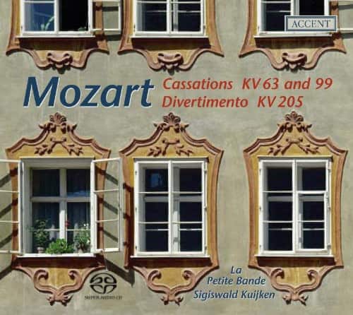 Sigiswald Kuijken - Cassations KV63 & 99 / Divertimento KV205   - SUPER-AUDIO CD [Super Audio CD (SACD)] price history on PriceWatchPro