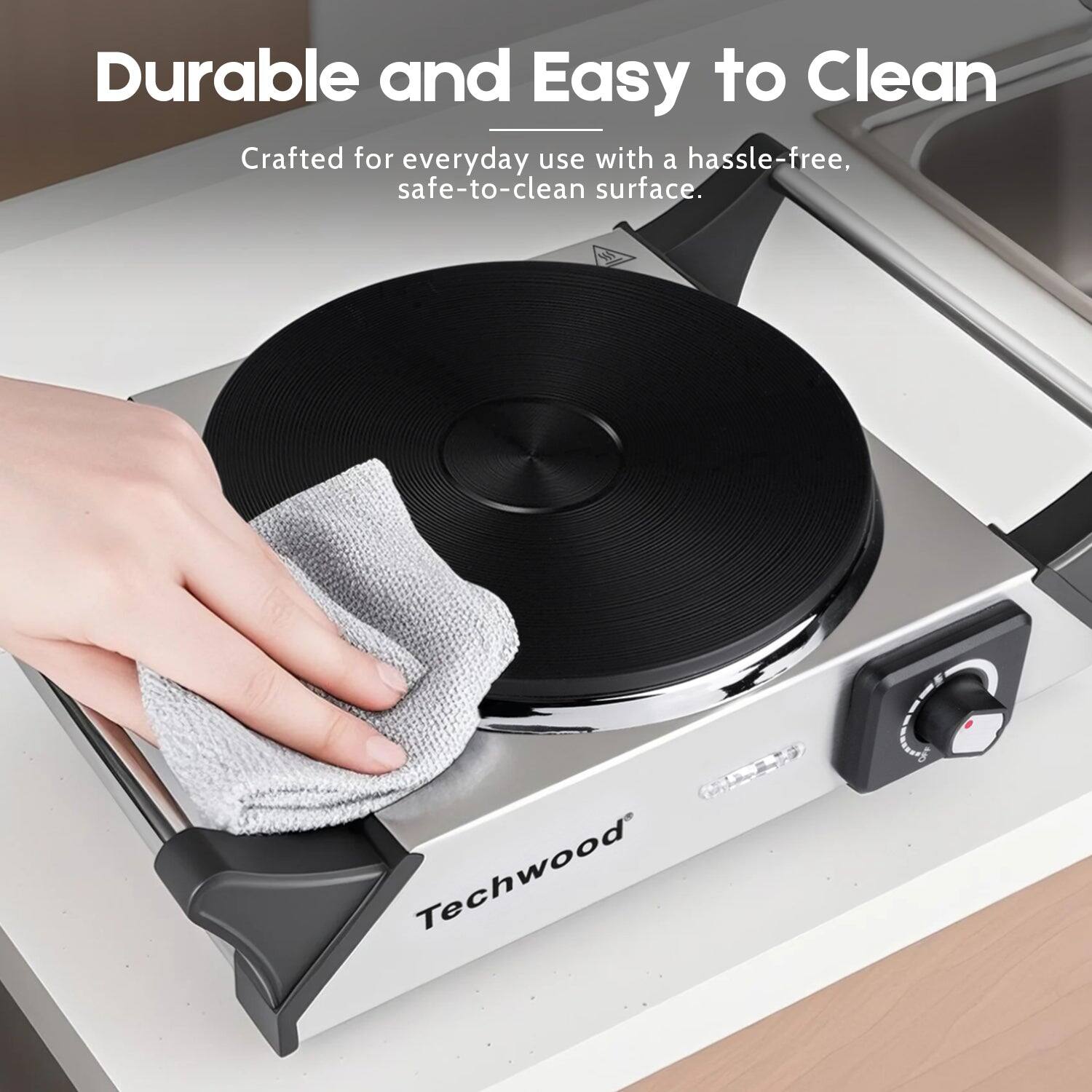 Durable and Easy to Clean  
Crafted for everyday use with a hassle-free, safe-to-clean surface.  
0D Techwood