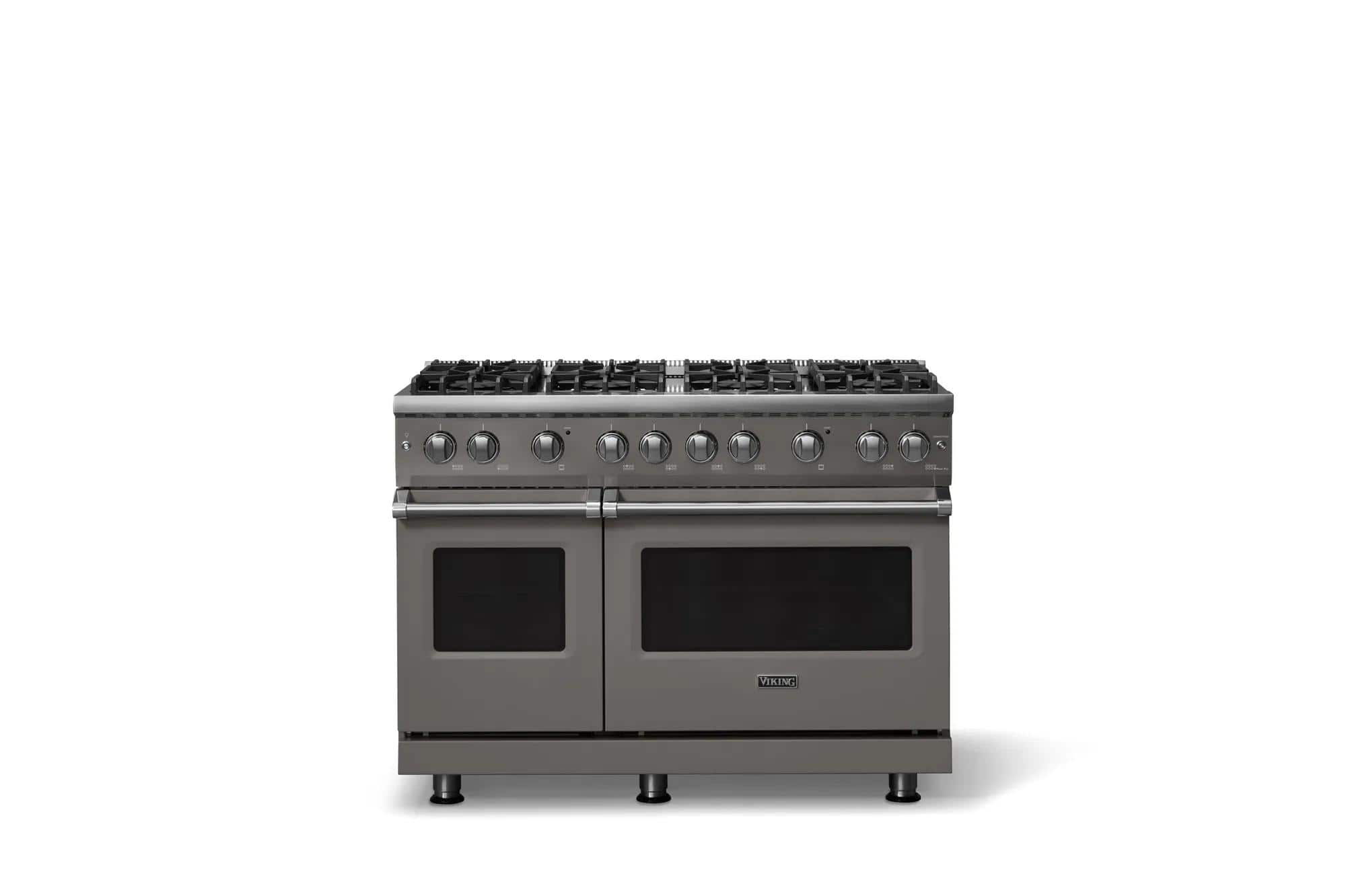 Viking - Pro 5 Series 6.1 Cu. Ft. Freestanding Sealed 8 Burner Liquid Propane Gas Convection Range - Damascus Gray - Damascus Gray price history on PriceWatchPro