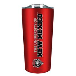 The Fanatic Group - New Mexico Lobos 18oz. Stainless Steel Soft Touch Tumbler - Multicolor