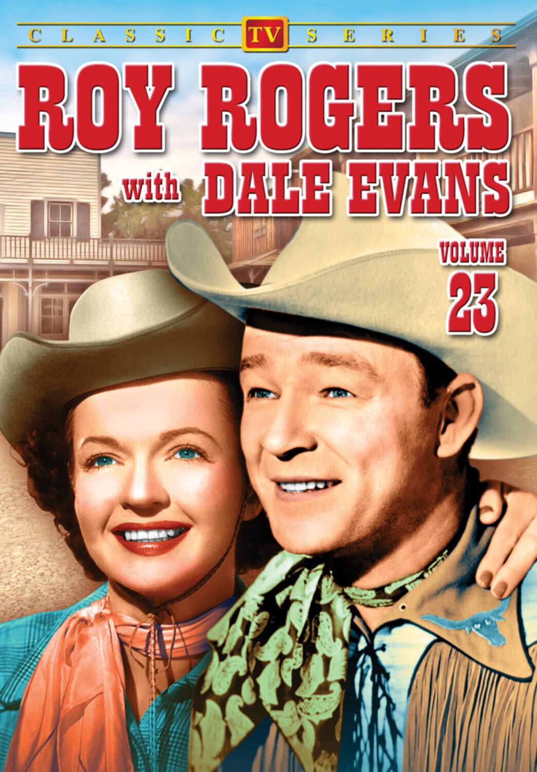 Front. Roy Rogers With Dale Evans, Vol. 23   - DVD .