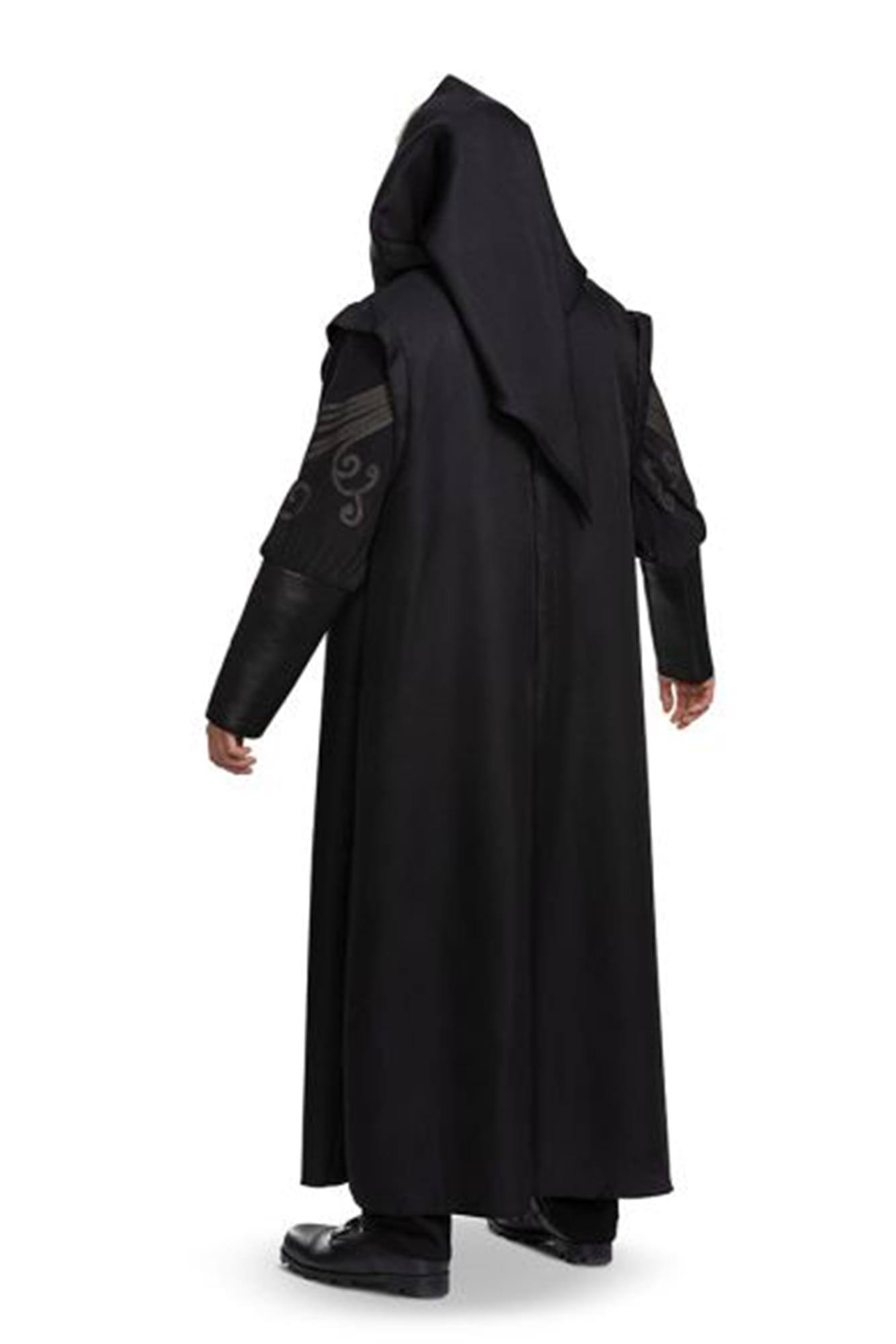Alt View 2. Disguise - Harry Potter Death Eater Deluxe Adult Costume | Large/ X-Large - Black.