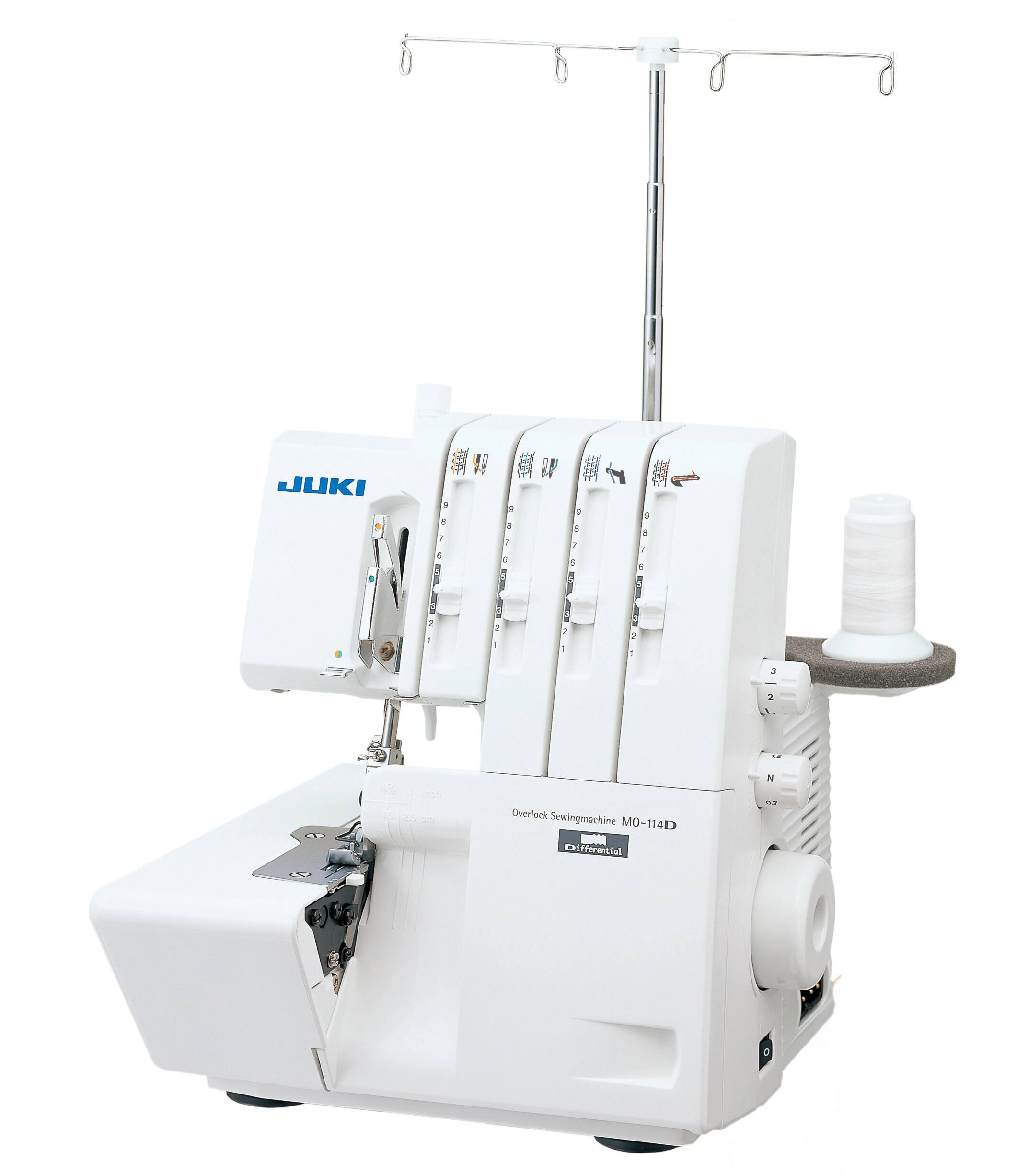 JUKI 10 IP #3 - r6a SSTOIN2 I I L 2 - N Overlock Sewing Machine MO-114E Differential 2 D