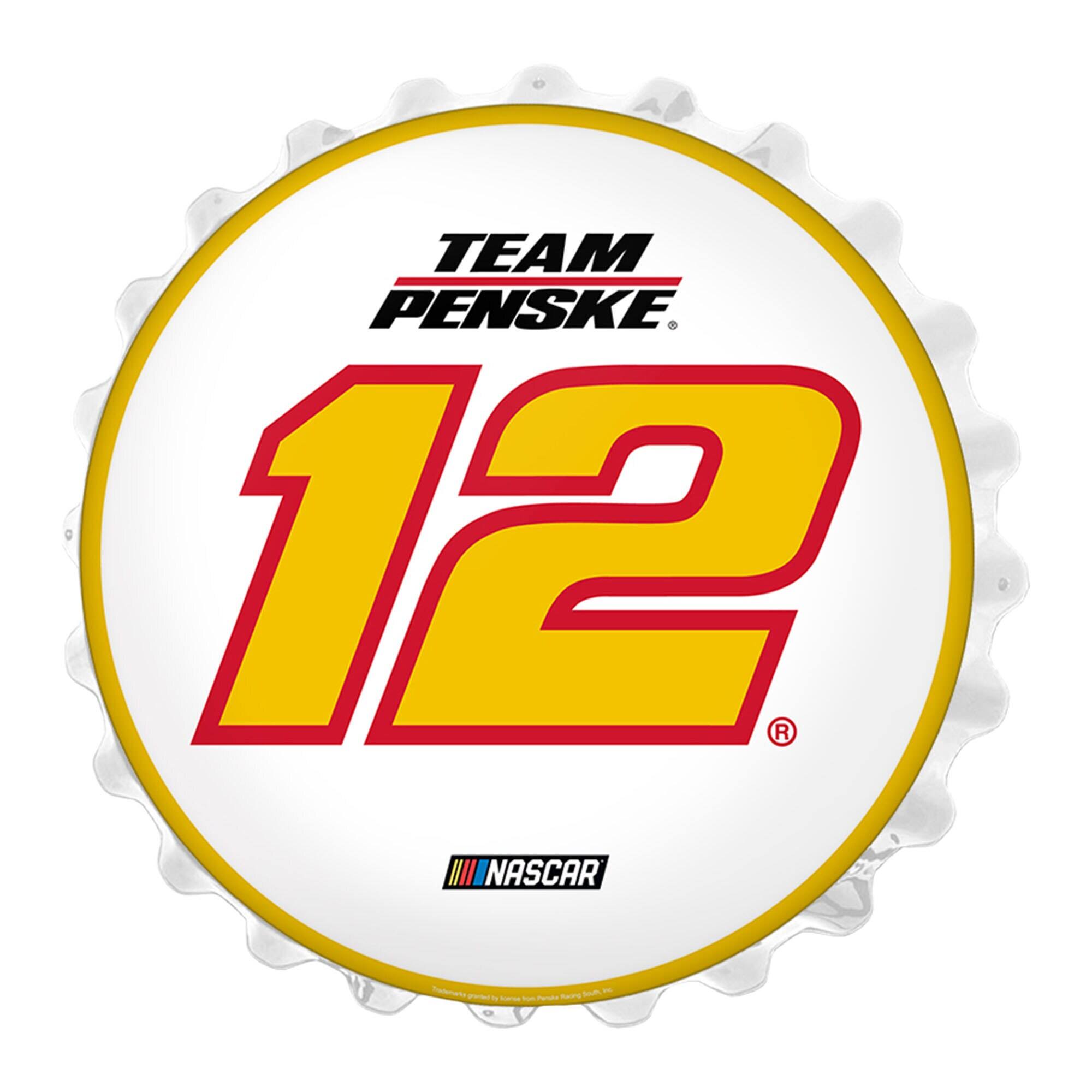 Ryan Blaney 18.5" Bottle Cap Wall Sign