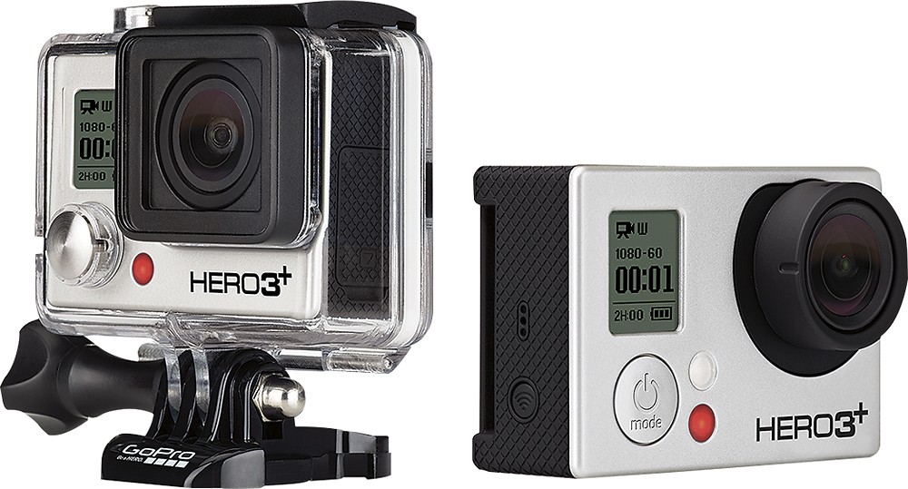 GoPro Rechargeable Li-ion battery for GoPro Hero3 & Hero3+ White, Silver &  Black Editions
