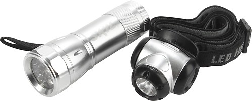 Skil - 9-LED Flashlight and Mini Headlamp