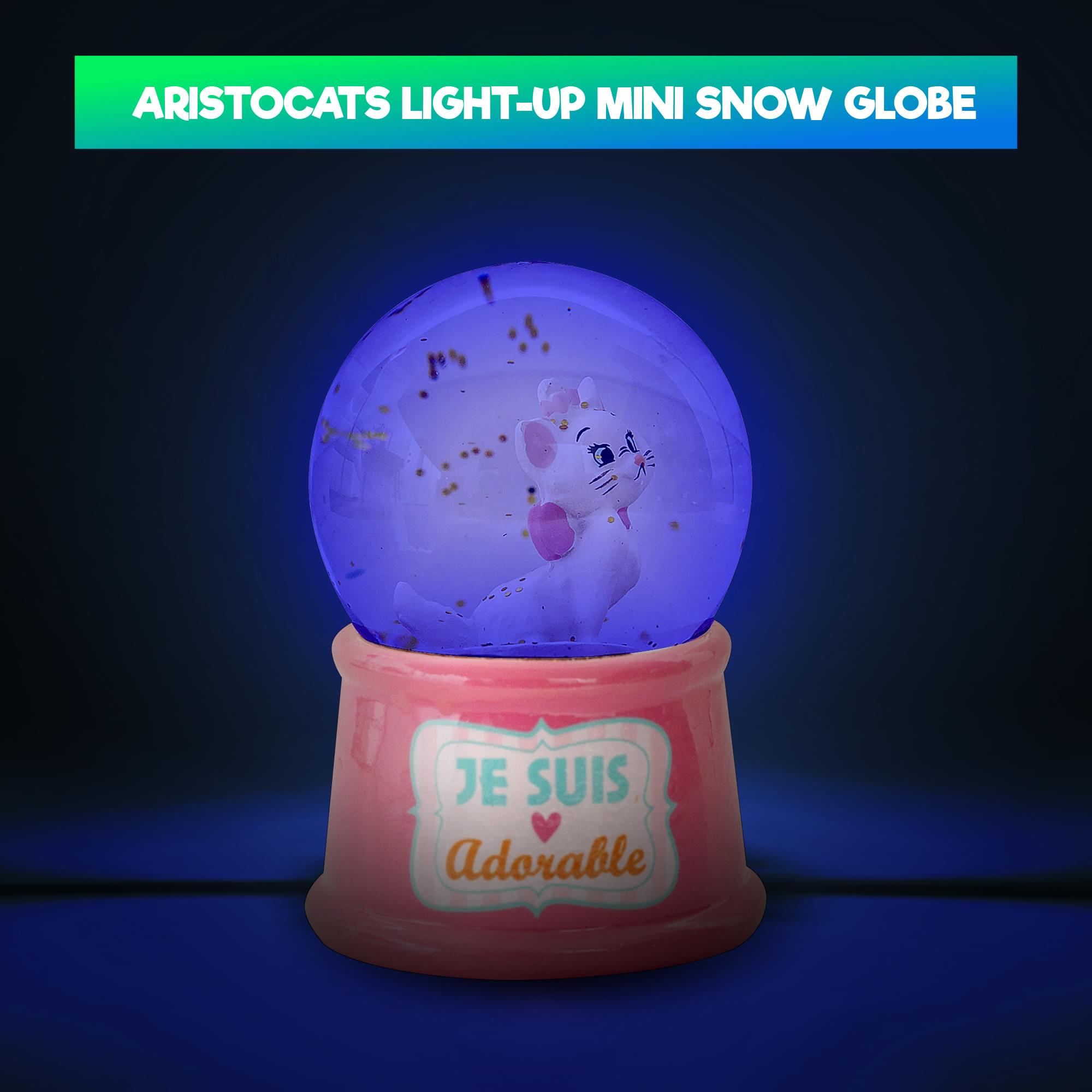 ARISTOCATS LIGHT-UP MINI SNOW GLOBE

JE SUIS ADORABLE