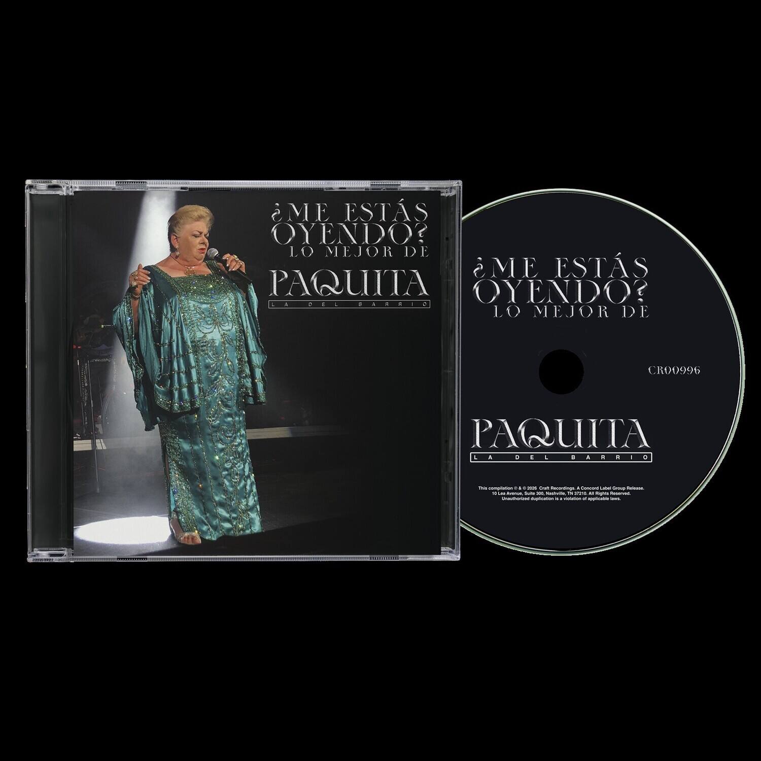 Paquita la del Barrio Me Estas Oyendo: Lo Mejor de Paquita la del ...