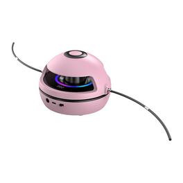 Cluzine - Jump Rope LED Display Cordless Digital Remote Counter Detachable Skipping Rope - Pink
