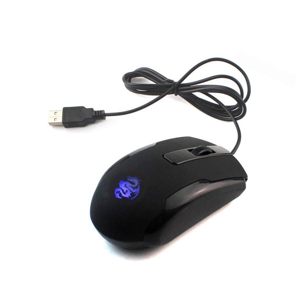 Front. HM 1810 - Left Handed Mouse Logo Engraving And Process Resolution 3d Button Plug Play Mini Suitable - Default.