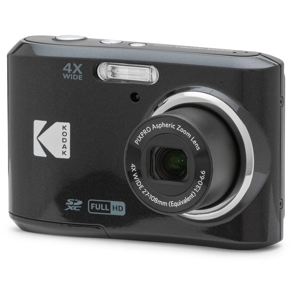 Bundle Kodak PIXPRO FZ45 16MP Digital Camera Black with Lexar 64GB
