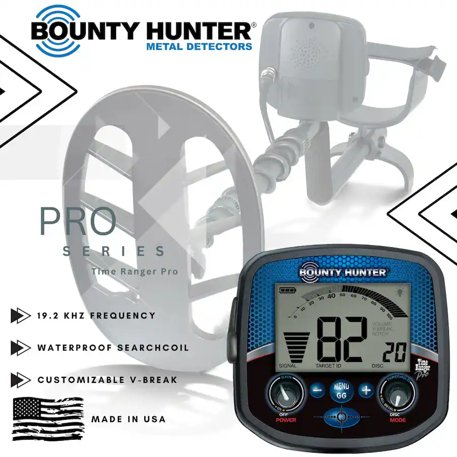 Bounty Hunter Time Ranger Pro Metal Detector Black PROTIME - Best Buy