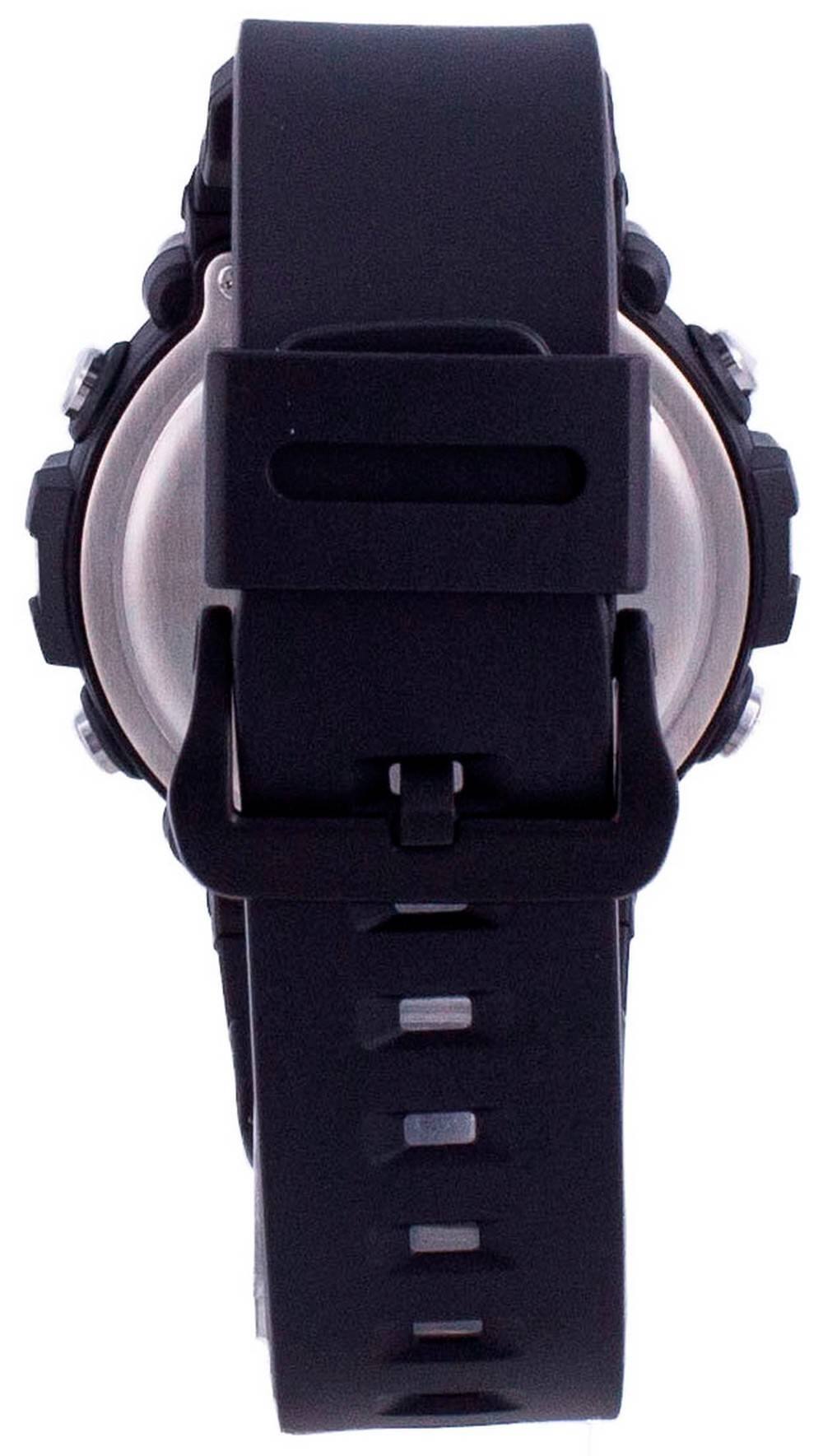 Left. Casio - Youth Illuminator Digital AE-1500WH-1A AE1500WH-1A 100M Men's Watch - Black dial.