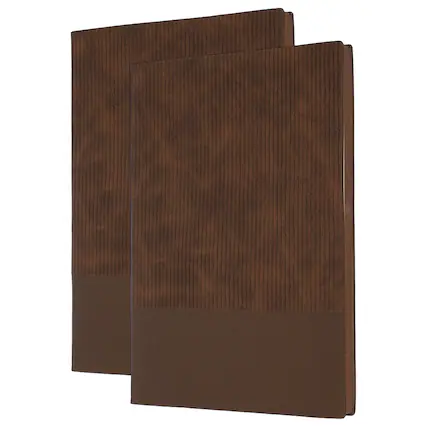 Front. Unique Bargains - 2pcs Hardcover Leather Lined Journal, 100 Pages 8.3x5.7" A5 Lined Diary Notebook for Office Home Writing - Brown.