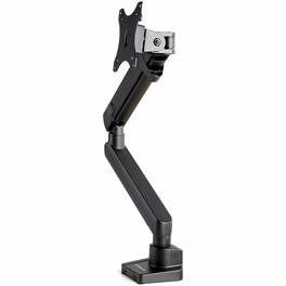 StarTech.com - Desk Mount Monitor Arm with 2x USB 3.0 ports, Slim Single Monitor VESA Mount up to 34" (17.6lb/8kg) Display - Black