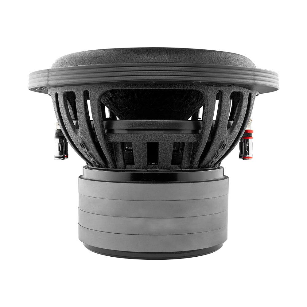 Left. DS18 Audio - ZXI 10" High Excursion Subwoofer with Quad Stacked Magnet, 800W RMS Dual 2-Ohm.